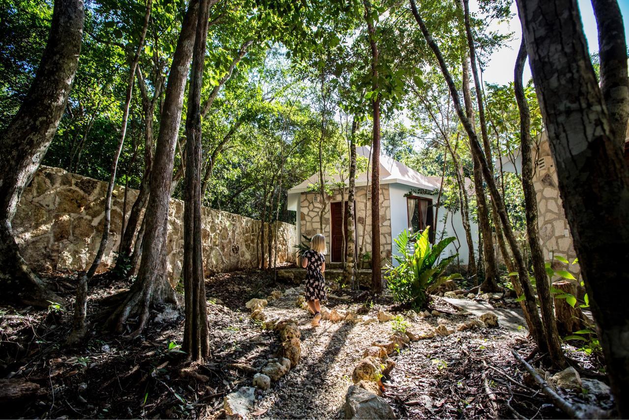 Escarabajo Rojo Tulum Exterior foto
